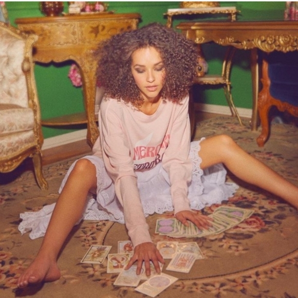 NWT Wildfox Mercury Retro Babe Roadtrip Sweatshirt S - Picture 2 of 7